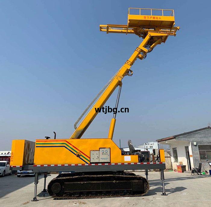 履帶光伏(fu)打(da)樁(zhuang)機(ji)非正(zheng)常(chang)耗(hao)油(you)的(de)原因(yin)