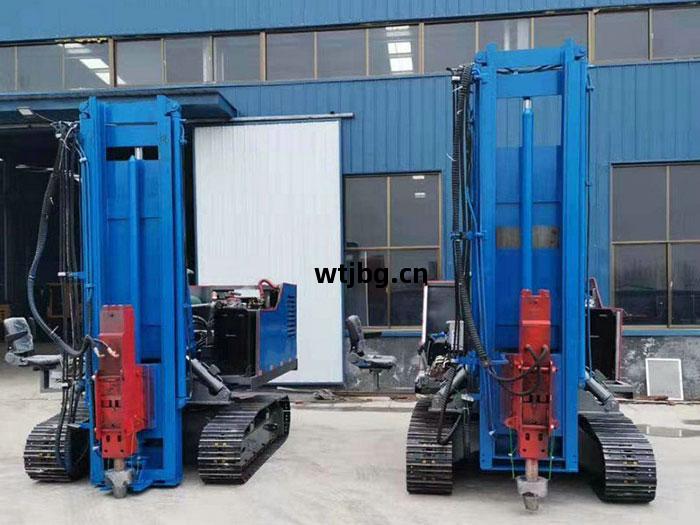 履(lv)帶(dai)光伏打(da)樁(zhuang)機